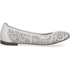 Caprice Klassische Ballerinas - Weiß -Pretty Ballerinas-Shop 23067587 05