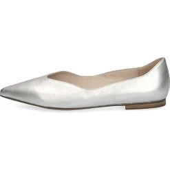 Caprice Klassische Ballerinas - Silber -Pretty Ballerinas-Shop 23067862 03