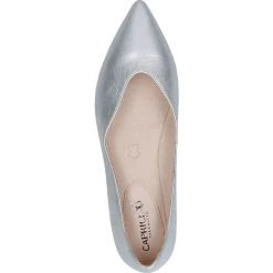Caprice Klassische Ballerinas - Silber -Pretty Ballerinas-Shop 23067862 06