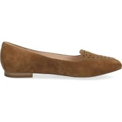 Caprice Klassische Ballerinas - Cognac -Pretty Ballerinas-Shop 23067870 05