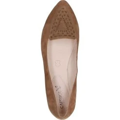 Caprice Klassische Ballerinas - Cognac -Pretty Ballerinas-Shop 23067870 06