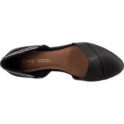 Toms Jutti Dorsay Klassische Ballerinas - Schwarz -Pretty Ballerinas-Shop 23118933 06