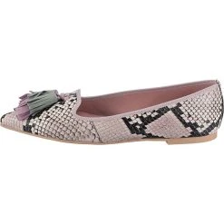 Pretty Ballerinas Tyba /angelis Klassische Ballerinas - Grau-kombi -Pretty Ballerinas-Shop 23121878 03