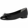 Jana Ballerina Klassische Ballerinas - Schwarz -Pretty Ballerinas-Shop 23290325 01