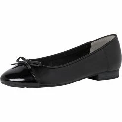 Jana Ballerina Klassische Ballerinas - Schwarz