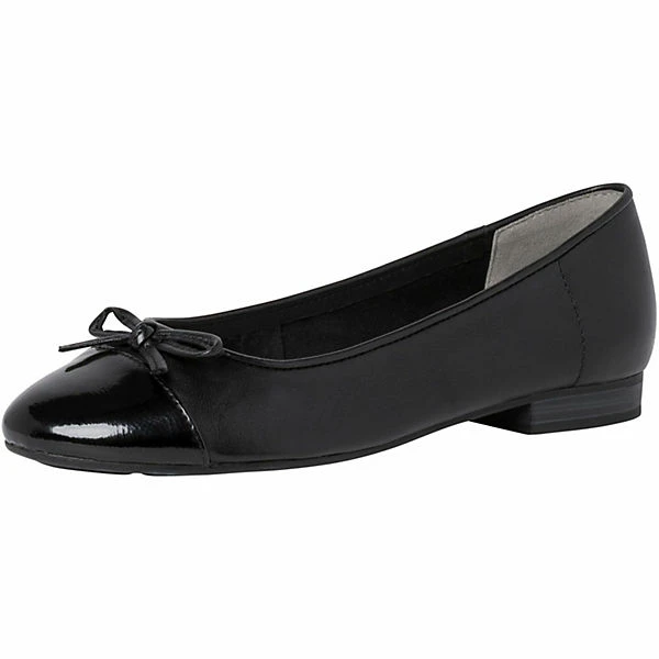 Jana Ballerina Klassische Ballerinas - Schwarz 3 Jana Ballerina Klassische Ballerinas - Schwarz