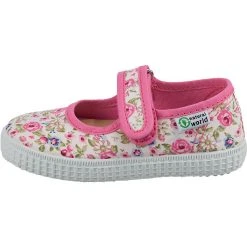 NATURAL WORLD Kinder Ballerinas ANILLA FLOR TOSCANA - Rosa -Pretty Ballerinas-Shop 23432133 03