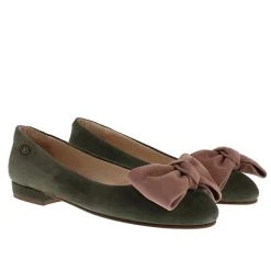 XAVER LUIS Ballerina PAULINA - Ballerina Mit Großer Lederschleife Klassische Ballerinas -Pretty Ballerinas-Shop 23546497 04