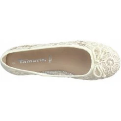 Tamaris Ballerina Klassische Ballerinas - Beige -Pretty Ballerinas-Shop 23750498 05