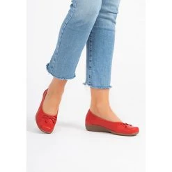 Vitaform Sommerschuhe Damen Geschlossen - Ballerina Damen Leder - Freizeitschuhe Damen Aus Leder - Leder Schuhe Dame Damen Ballerina Leder -Pretty Ballerinas-Shop 23760977 07