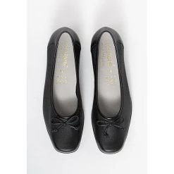 Vitaform Sommerschuhe Damen Geschlossen - Ballerina Damen Leder - Freizeitschuhe Damen Aus Leder - Leder Schuhe Dame Damen Ballerina Leder -Pretty Ballerinas-Shop 23760980 06