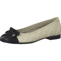 Tamaris Klassische Ballerinas - Creme