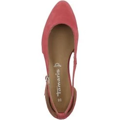 Tamaris 1-24220-38 Ballerinas Damen Klassische Ballerinas - Rot -Pretty Ballerinas-Shop 25085382 02