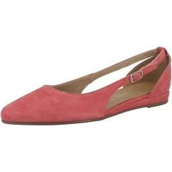 Tamaris 1-24220-38 Ballerinas Damen Klassische Ballerinas - Rot -Pretty Ballerinas-Shop 25085382 04