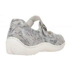 WALDLÄUFER Damenschuhe HENNI Klassische Ballerinas - Grau -Pretty Ballerinas-Shop 25360926 07