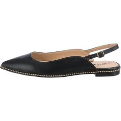 Coach Vae Leather Skimmer Sling-Ballerinas - Schwarz -Pretty Ballerinas-Shop 25835789 03