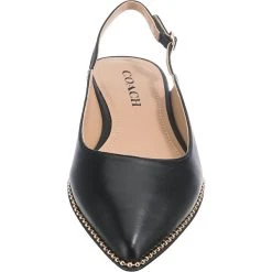 Coach Vae Leather Skimmer Sling-Ballerinas - Schwarz -Pretty Ballerinas-Shop 25835789 04