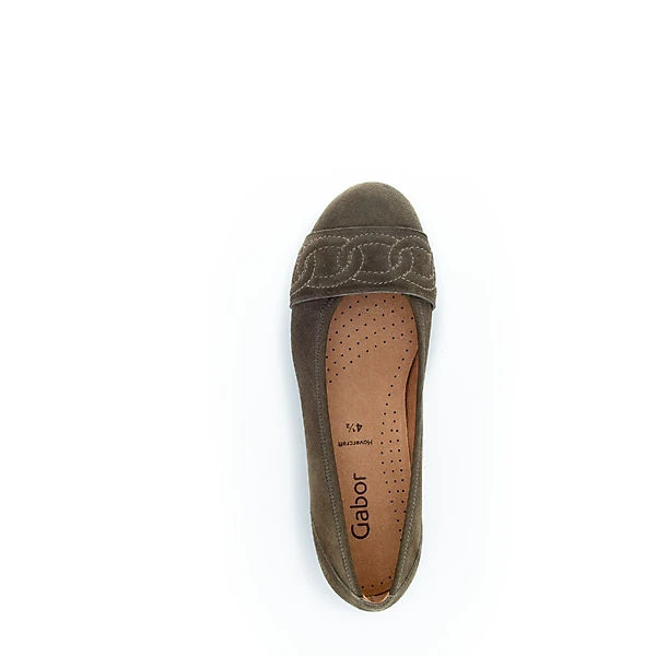 Gabor Ballerina Sportliche Ballerinas - Grün 4 Gabor Ballerina Sportliche Ballerinas - Grün – Bild 2