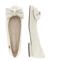 XAVER LUIS Ballerina PAULINA - Ballerina Mit Großer Lederschleife Klassische Ballerinas -Pretty Ballerinas-Shop 26238299 03