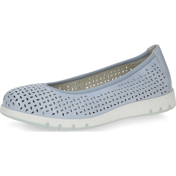 Caprice Komfort-Ballerinas - Hellblau 3 Caprice Komfort-Ballerinas - Hellblau