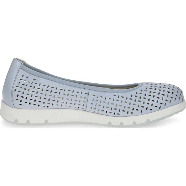 Caprice Komfort-Ballerinas - Hellblau 6 Caprice Komfort-Ballerinas - Hellblau - Image 4