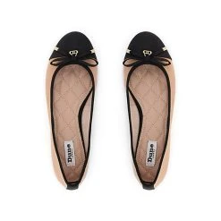Dune London Ballerina Hartlyn - Braun/schwarz -Pretty Ballerinas-Shop 27062476 04