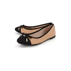 Dune London Ballerina Hartlyn - Braun/schwarz -Pretty Ballerinas-Shop 27062476 05
