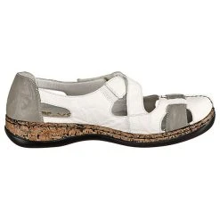 Rieker Komfort-Ballerinas - Weiß-kombi -Pretty Ballerinas-Shop 2709752 06