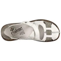 Rieker Komfort-Ballerinas - Weiß-kombi -Pretty Ballerinas-Shop 2709752 08