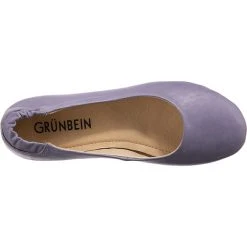 GRÜNBEIN Loule Komfort-Ballerinas - Graublau -Pretty Ballerinas-Shop 27137503 06