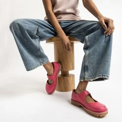 GRÜNBEIN Gerda Tr Komfort-Ballerinas - Pink -Pretty Ballerinas-Shop 27137510 02