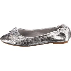Inselhauptstadt Insel Fashion Ballerinas - Silber -Pretty Ballerinas-Shop 27152594 03