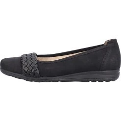 Rieker Klassische Ballerinas - Schwarz -Pretty Ballerinas-Shop 27404812 02