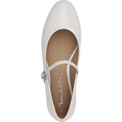 Tamaris Riemchenballerinas - Weiß -Pretty Ballerinas-Shop 27473325 04