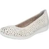 Rieker Klassische Ballerinas - Offwhite -Pretty Ballerinas-Shop 27478908 01