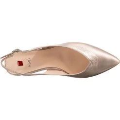 Högl Mona Sling-Ballerinas - Bronze/silber -Pretty Ballerinas-Shop 28196524 06
