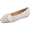 Michael Kors Mk Plate Klassische Ballerinas - Offwhite -Pretty Ballerinas-Shop 28299286 01