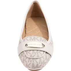 Michael Kors Mk Plate Klassische Ballerinas - Offwhite -Pretty Ballerinas-Shop 28299286 04