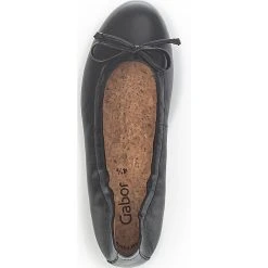 Gabor Klassische Ballerinas - Schwarz -Pretty Ballerinas-Shop 28363940 06