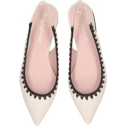 Pretty Ballerinas Coton Sling-Ballerinas - Offwhite 7 Pretty Ballerinas Coton Sling-Ballerinas - Offwhite -Pretty Ballerinas-Shop 28532916 03