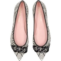 Pretty Ballerinas Indie / Coton Klassische Ballerinas - Schwarz/weiß -Pretty Ballerinas-Shop 28532933 03