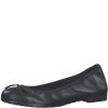 Marco Tozzi Ballerina Ballerinas - Schwarz -Pretty Ballerinas-Shop 28929207 01