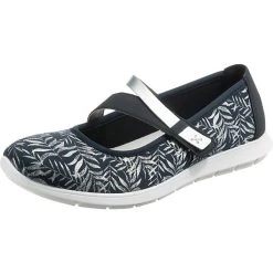 Remonte R7109-14 Komfort-Ballerinas - Schwarz/weiß