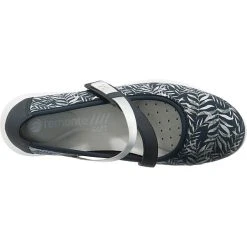 Remonte R7109-14 Komfort-Ballerinas - Schwarz/weiß -Pretty Ballerinas-Shop 28983061 06