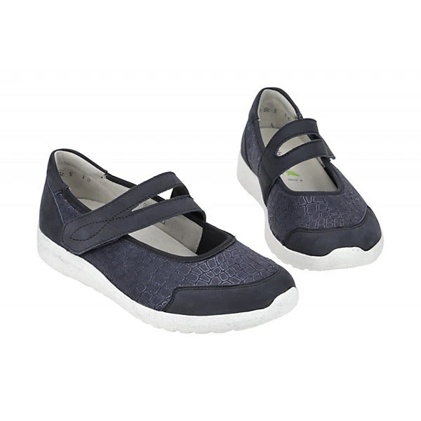 WALDLÄUFER Damenschuhe M-IRA Klassische Ballerinas - Blau 4 WALDLÄUFER Damenschuhe M-IRA Klassische Ballerinas - Blau - Image 2