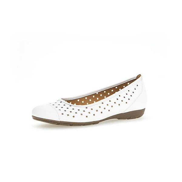 Gabor Sportliche Ballerinas 24.169.21 Sportliche Ballerinas - Weiß 3 Gabor Sportliche Ballerinas 24.169.21 Sportliche Ballerinas - Weiß