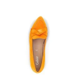 Gabor Elegante Ballerinas 21.303.13 Klassische Ballerinas - Orange -Pretty Ballerinas-Shop 29369878 02