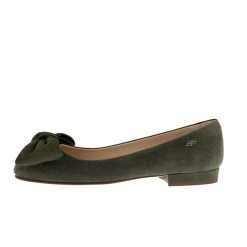 XAVER LUIS Ballerina PAULINA - Ballerina Mit Großer Lederschleife Klassische Ballerinas