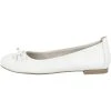 Caprice 9-22102-20 Ballerinas Damen Klassische Ballerinas - Weiß -Pretty Ballerinas-Shop 29492595 01