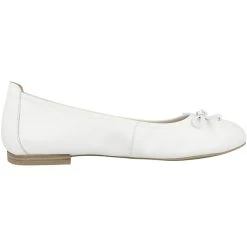Caprice 9-22102-20 Ballerinas Damen Klassische Ballerinas - Weiß -Pretty Ballerinas-Shop 29492595 03